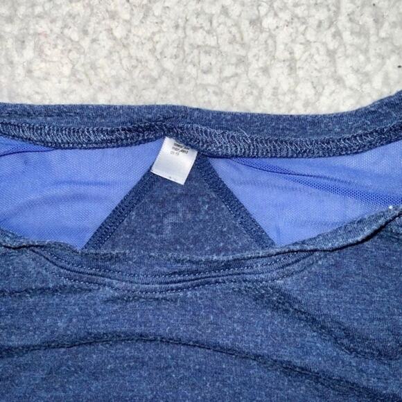 Joy Lab Blue Abstract Athleisure T-Shirt | Sz S - Picture 4 of 5